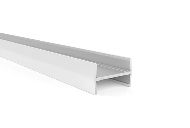 Perfil "H" Union de 15mm x 3mts Aluminio