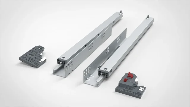 Guia Oculta Push 500mm